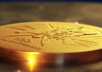 Comment sont faites les médailles d’or de Rio ?