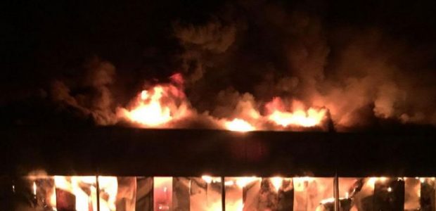 L’usine agroalimentaire Toupnot de Lourdes ravagée par un incendie