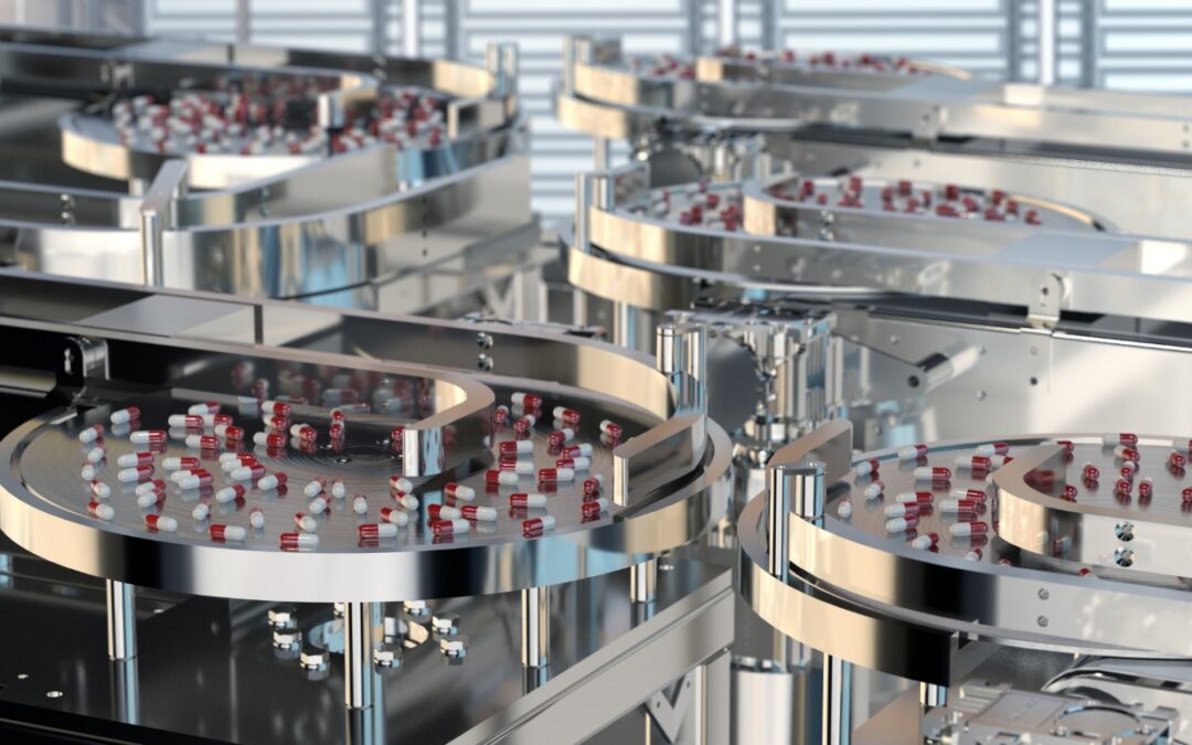Ligne de conditionnement pour l&rsquo;industrie pharmaceutique